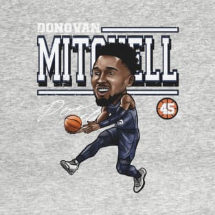 Donovan Mitchell Utah Cartoon T-Shirt